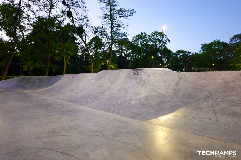 Skatepark i betong Skateparker