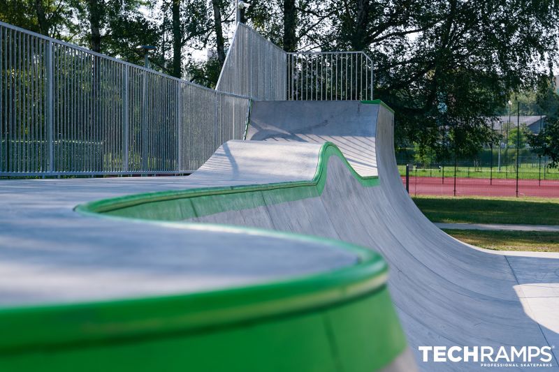 Skatepark i betong Prosjektering av skateparker