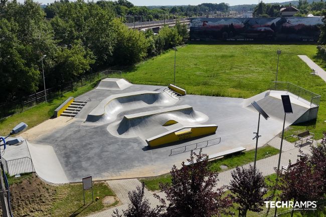 Skatepark i betong - Brzesko