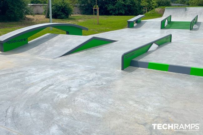 Skatepark i betong - Wierzchowo Skatepark i betong - Wierzchowo