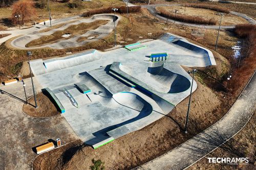 Skatepark i betong - Zabierzów