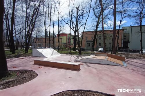 Skatepark i polyetylen - Czechowice-Dziedzice