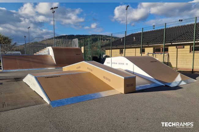 Skatepark i polyetylen - Maków Podhalański