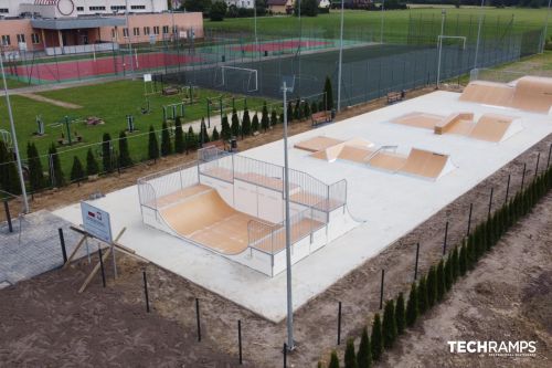 Skatepark i polyetylen - Szczucin