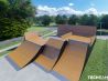 Skatepark i stål 