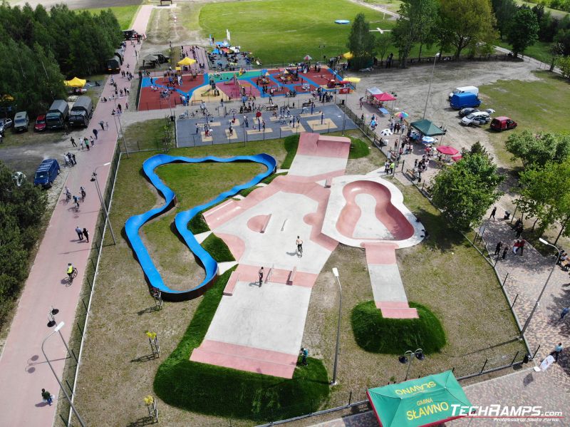 Skatepark og pumptrack - Techramps anlegg for det 21. århundre