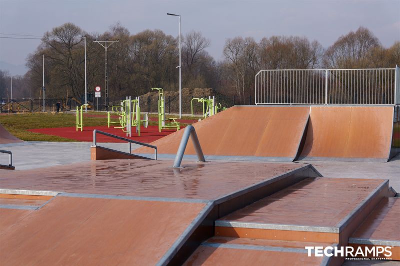 Skatepark i tre