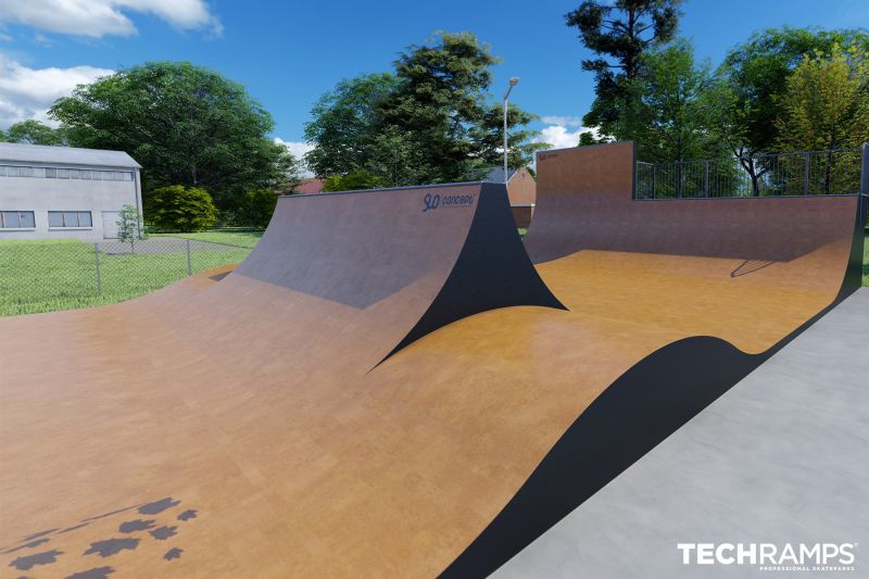 Skatepark-prosjekt i Frydrychowice 