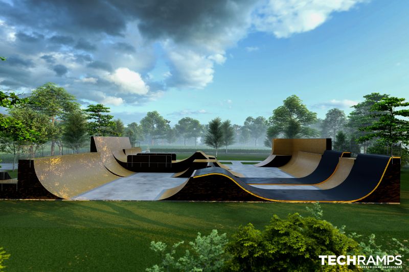 Lędziny skatepark
