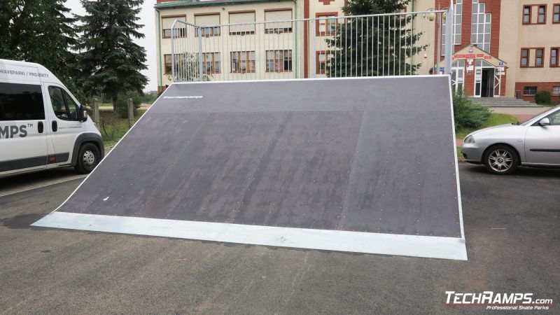 Projetk skateparku w Opalenicy