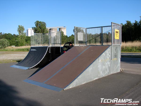 Skatepark w Karlshamn - Szwecja - 5