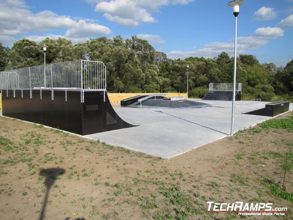 Skatepark w Siewierzy panorama