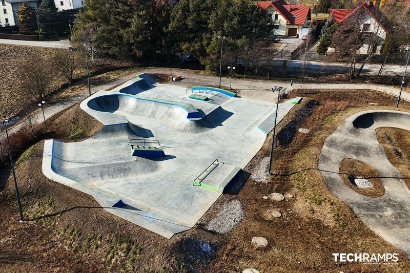 techramps skatepark i betong