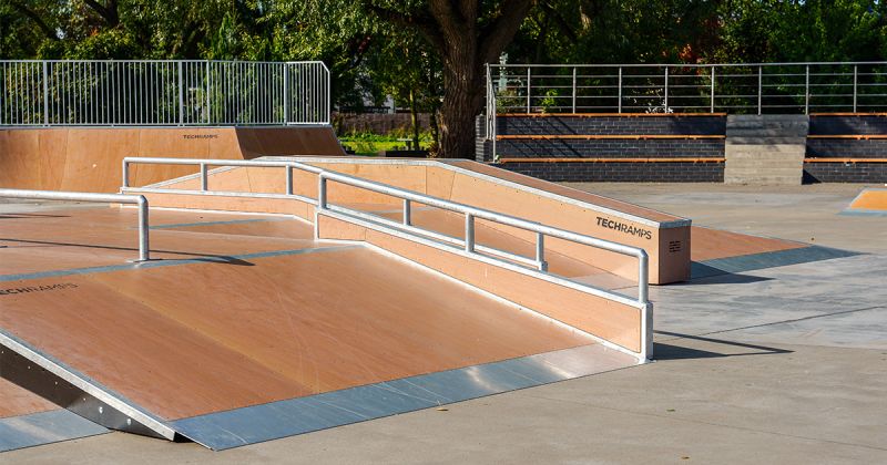 Techramps skatepark 