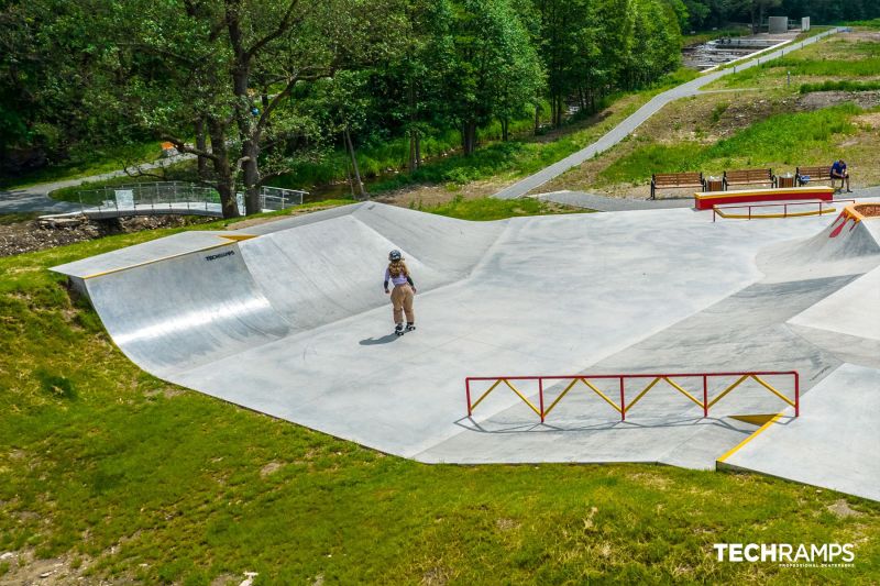 Skaterpark i betong Stronie Śląskie