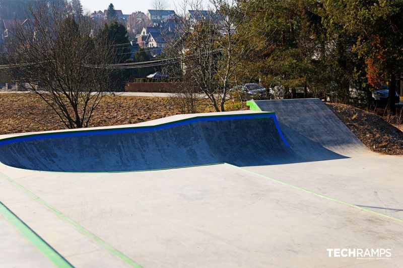 techramps skatepark i betong