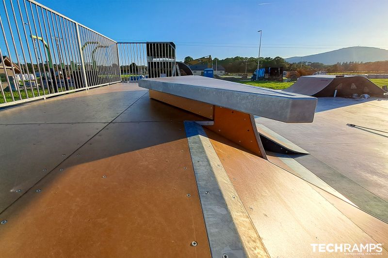 Techramps skatepark Łodygowice skatepark