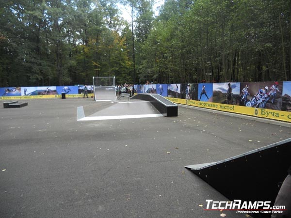 Ukraina Bucza Skatepark Panorama