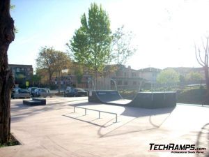 Villarejo Skatepark panorama