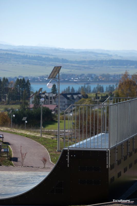 Wooden minirampa in  Maniowy