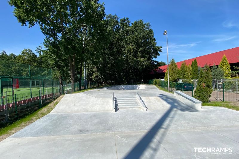 Modulær skatepark - Legionowo