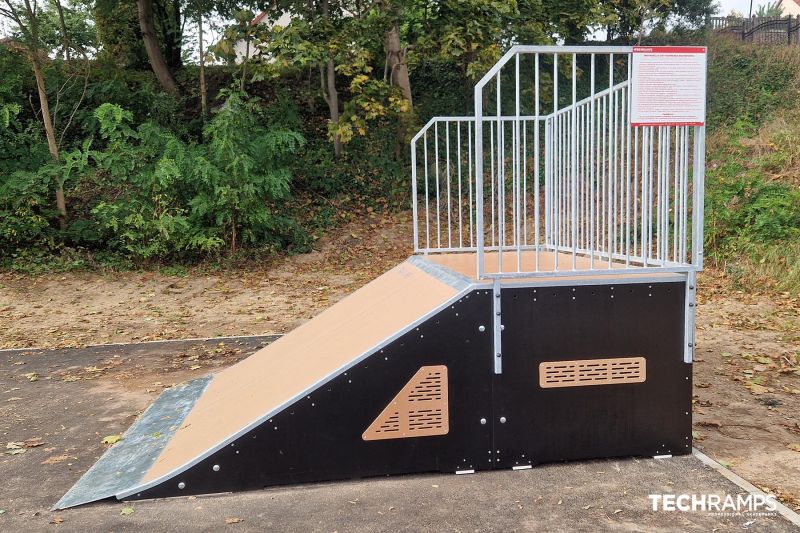 Modulær skatepark - Trzemeszno