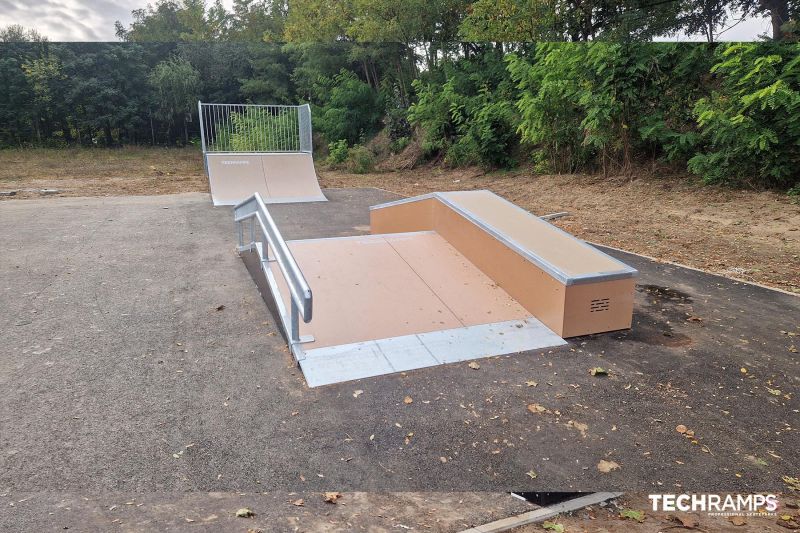 Modulær skatepark - Trzemeszno