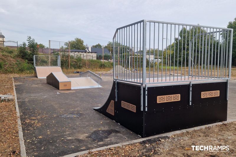 Modulær skatepark - Trzemeszno