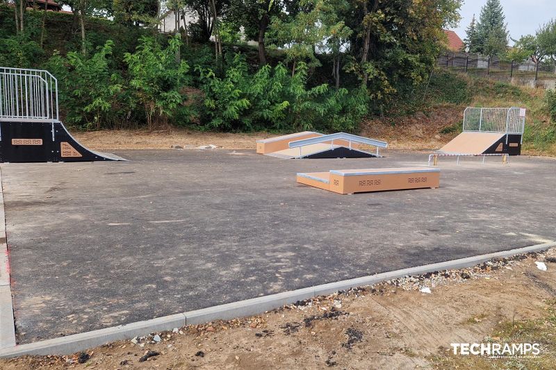 Modulær skatepark - Trzemeszno